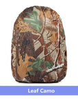 30-40L Nylon Waterproof Sport Bag Rain Cover For Camo Travel Backpack Rain Cover-AirssonOfficial Store-Leaf Camo-Bargain Bait Box
