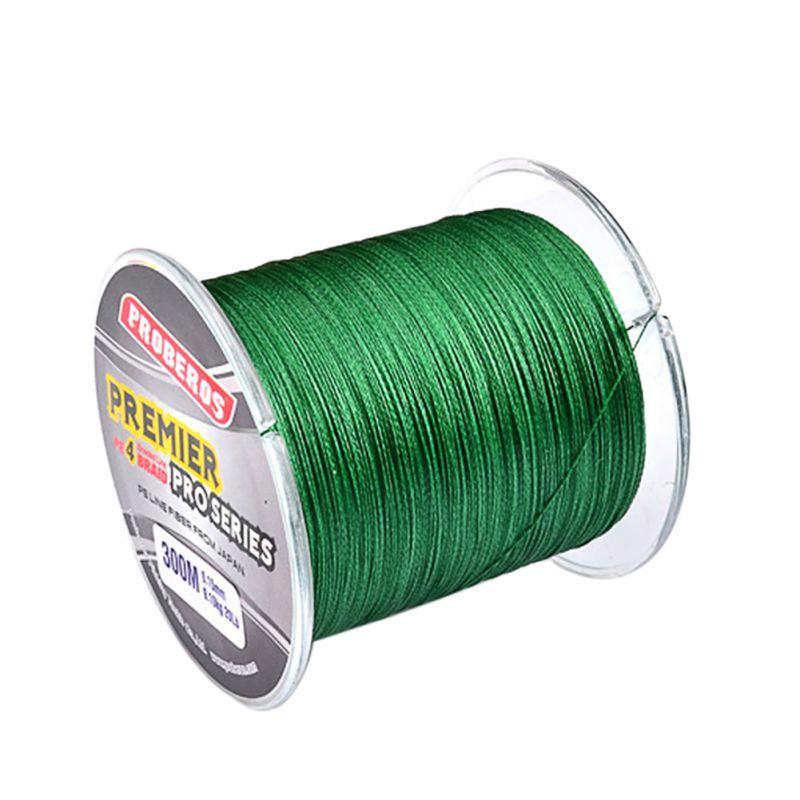 300M Fishing Lines Pe Multifilament Braided Fishing Line Super Strong Fishing-Profession Accessories Store-Yellow-1.0-Bargain Bait Box