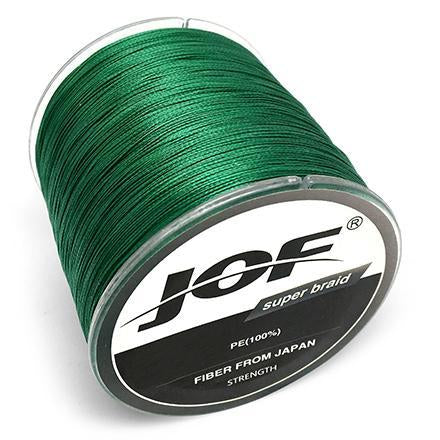 300M Jof Fishing Brand Japan Multicolor 300M 8 Color Mulifilament Pe Braided-liang1 Store-Green-1.0-Bargain Bait Box
