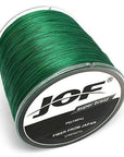 300M Jof Fishing Brand Japan Multicolor 300M 8 Color Mulifilament Pe Braided-liang1 Store-Green-1.0-Bargain Bait Box