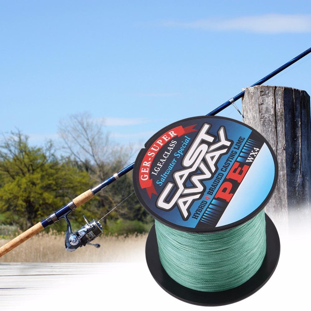 300M Pe 4 Strand Strong Strength Braid Fishing Line Army Green Multifilament 8-ON THE WAY Store-0.4-Bargain Bait Box