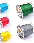 300M Pe Multifilament Braided Fishing Line 5 Colors Super Strong Fishing Line-Yue Che Store-Yellow-1.0-Bargain Bait Box