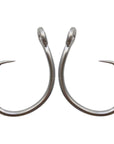 30Pcs 39960 Stainless Steel Fishing Hooks White Thick Tuna Circle Hook Size-Circle Hooks-Bargain Bait Box-10 0-Bargain Bait Box