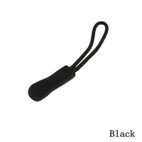 30Pcs Zipper Slip Rope Outdoor Camping Edc Backpack No Slip Zipper Pull Fit Rope-Fashion brand stores-black-Bargain Bait Box