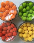 30Pcs/Box Smell Pop Ups Carp Fishing Bait Boilies 4 Flavors 12Mm Floating Ball-Dough Baits & Boilies-Bargain Bait Box-12mm corn-Bargain Bait Box