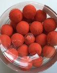 30Pcs/Box Smell Pop Ups Carp Fishing Bait Boilies 4 Flavors 12Mm Floating Ball-Dough Baits & Boilies-Bargain Bait Box-12mm strawberry-Bargain Bait Box
