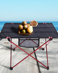 30Kg Load Portable Folding Camping Picnic Table Desk Aluminium Alloy-Bluenight Outdoors Store-Type 1-Bargain Bait Box