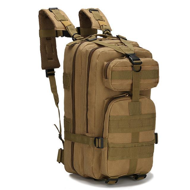 30L Men / Women Sport Bag Hiking Camping Bag Travelling Trekking Bag Military-Yting Outdoor Store-Khaki-Bargain Bait Box