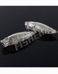 30Pcs Clear Plastic Unpainted Topwater Fishing Lures Eybe Baits Crankbaits Shad/-Blank & Unpainted Lures-Doris Tan's Store-Bargain Bait Box
