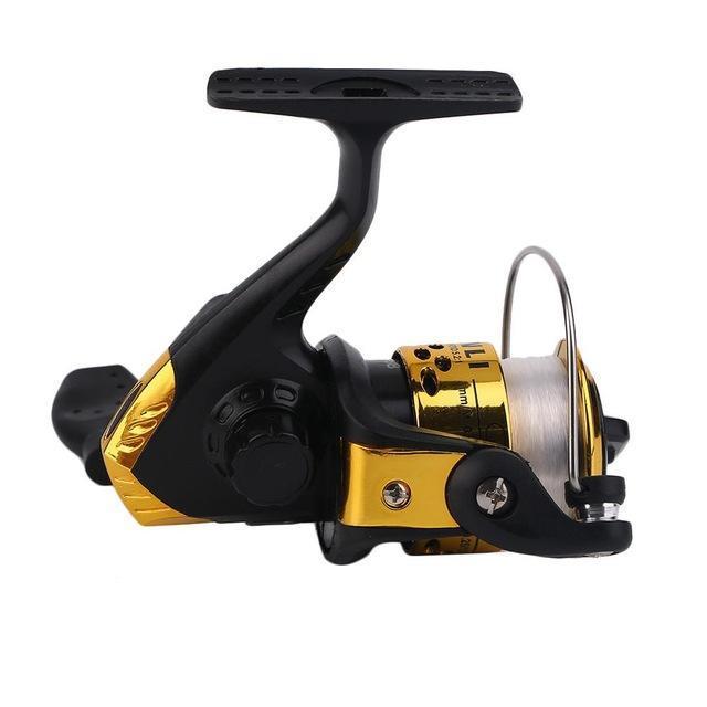 3+1Bb Ball Bearing Fishing Reel Gear Ratio 5.1: 1 Spinning Reel With Line-Spinning Reels-Outdoor Fan Zone Store-Gold-Bargain Bait Box