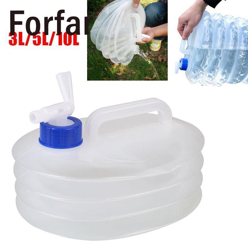 3/5/10L Outdoor Camping Foldable Water Bucket Hiking Fishing Picnic Applicable-Online Gym Store-3L-Bargain Bait Box