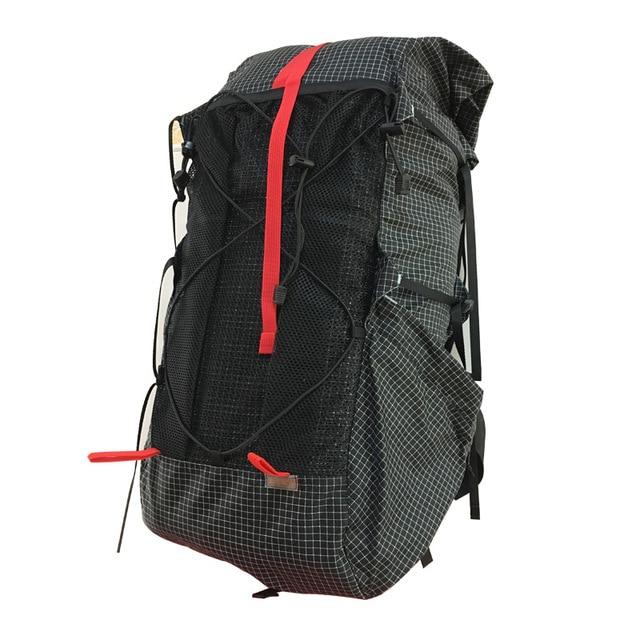 35L 45L Lightweight Durable Travel Camping Hiking Backpack Outdoor Ultralight-Climbing Bags-AliExpress UL Gear Outdoor Store-UHMWPE Black L-Bargain Bait Box