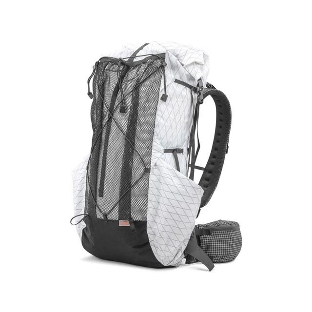 35L 45L Lightweight Durable Travel Camping Hiking Backpack Outdoor Ultralight-Climbing Bags-AliExpress UL Gear Outdoor Store-XPAC White L-Bargain Bait Box