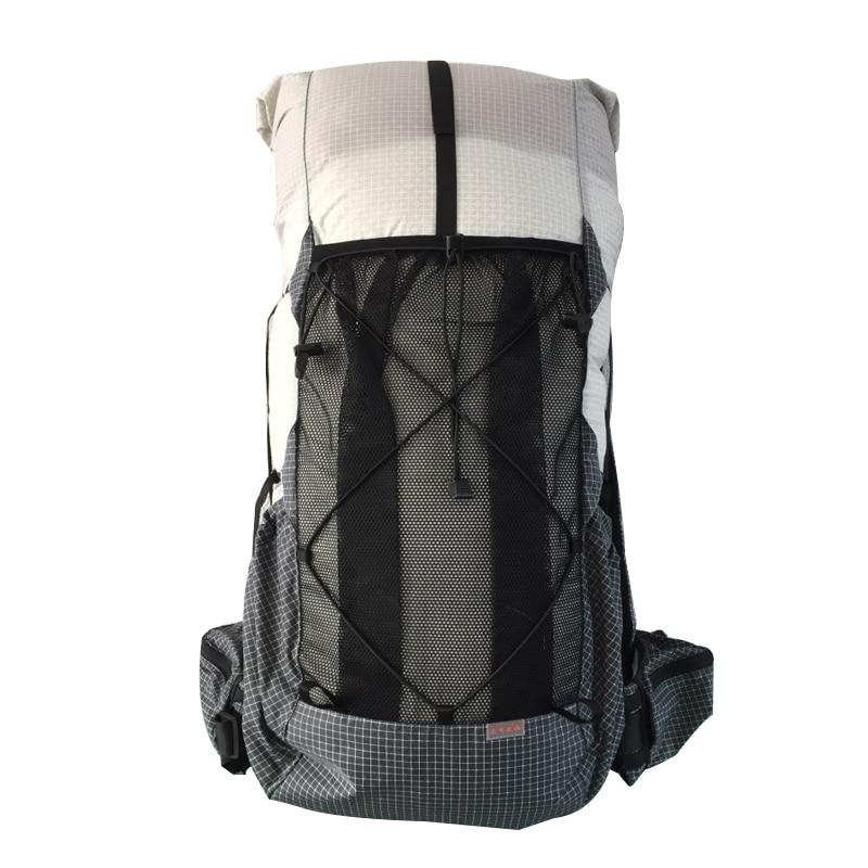 35L 45L Lightweight Durable Travel Camping Hiking Backpack Outdoor Ultralight-Climbing Bags-AliExpress UL Gear Outdoor Store-XPAC White S-Bargain Bait Box
