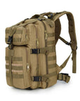 35L Men Women Military Army Backpack Trekking Camouflage Rucksack Molle Tactical-Vanchic Outdoor Store-khaki-Bargain Bait Box