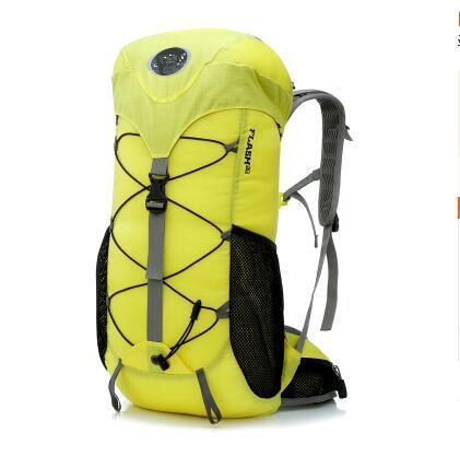 35L Outdoor Men Camping Hiking Waterproof Ultralight Backpack Luggage Women-The 61th minute-yellow-Bargain Bait Box