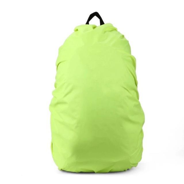 35L Outdoor Portable Waterproof Dust Rain Cover For Travel Camping Backpack-Younger Climb Store-Green-Bargain Bait Box
