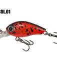 35Mm 4.3G Crank Bait Hard Plastic Fishing Lures, Countbass Wobbler Freshwater-countbass Official Store-Col 01-Bargain Bait Box