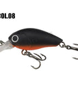35Mm 4.3G Crank Bait Hard Plastic Fishing Lures, Countbass Wobbler Freshwater-countbass Official Store-Col 08-Bargain Bait Box