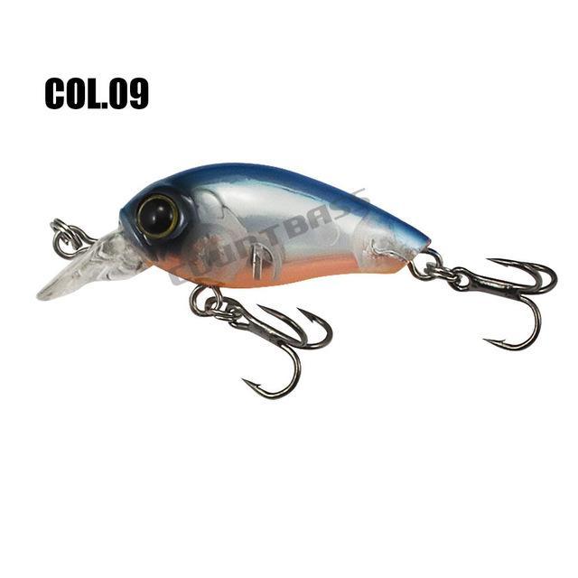 35Mm 4.3G Crank Bait Hard Plastic Fishing Lures, Countbass Wobbler Freshwater-countbass Official Store-Col 09-Bargain Bait Box
