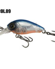 35Mm 4.3G Crank Bait Hard Plastic Fishing Lures, Countbass Wobbler Freshwater-countbass Official Store-Col 09-Bargain Bait Box