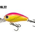 35Mm 4.3G Crank Bait Hard Plastic Fishing Lures, Countbass Wobbler Freshwater-countbass Official Store-Col 22-Bargain Bait Box
