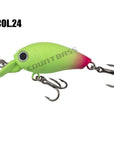 35Mm 4.3G Crank Bait Hard Plastic Fishing Lures, Countbass Wobbler Freshwater-countbass Official Store-Col 24-Bargain Bait Box