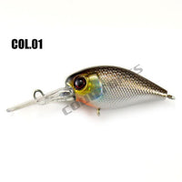 37Mm 4.8G Crank Bait Hard Plastic Fishing Lures, Countbass Wobbler Freshwater-countbass Official Store-Col 01-Bargain Bait Box