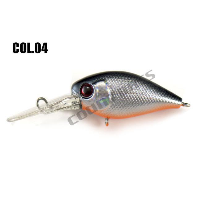 37Mm 4.8G Crank Bait Hard Plastic Fishing Lures, Countbass Wobbler Freshwater-countbass Official Store-Col 04-Bargain Bait Box