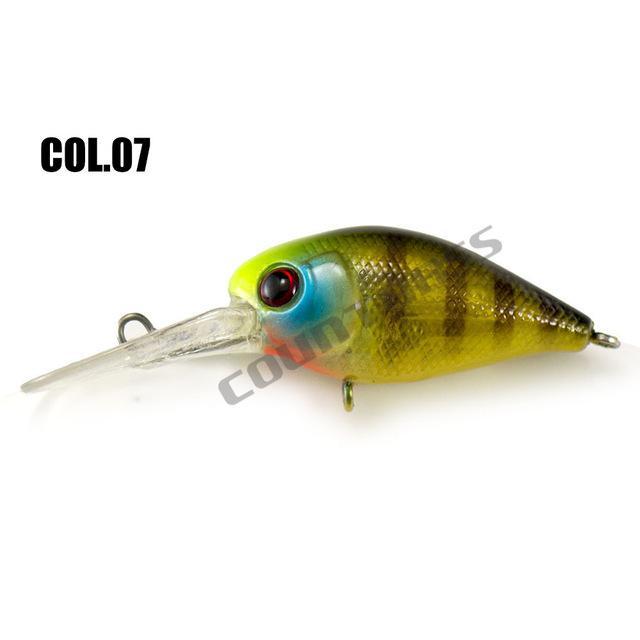 37Mm 4.8G Crank Bait Hard Plastic Fishing Lures, Countbass Wobbler Freshwater-countbass Official Store-Col 07-Bargain Bait Box