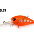 37Mm 4.8G Crank Bait Hard Plastic Fishing Lures, Countbass Wobbler Freshwater-countbass Official Store-Col 23-Bargain Bait Box