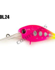 37Mm 4.8G Crank Bait Hard Plastic Fishing Lures, Countbass Wobbler Freshwater-countbass Official Store-Col 24-Bargain Bait Box