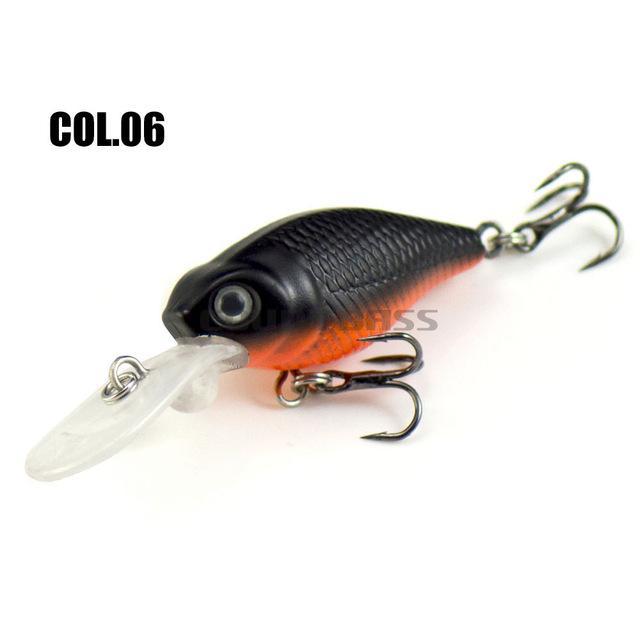 38Mm 4.4G Crank Bait Hard Plastic Fishing Lures, Countbass Wobbler Freshwater-countbass Official Store-Col 06-Bargain Bait Box