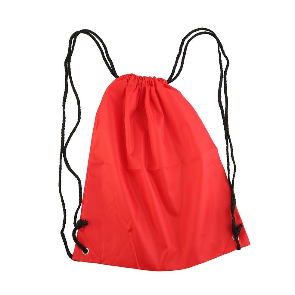 39*33.5Cm Premium School Drawstring Duffle Bag Sports Gym Swim Dance Shoe-Topleader Outdoor Store-Black-Bargain Bait Box