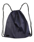 39*33.5Cm Premium School Drawstring Duffle Bag Sports Gym Swim Dance Shoe-Topleader Outdoor Store-deep blue-Bargain Bait Box