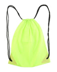 39*33.5Cm Premium School Drawstring Duffle Bag Sports Gym Swim Dance Shoe-Topleader Outdoor Store-Fluorescent green-Bargain Bait Box