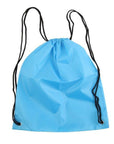 39*33.5Cm Premium School Drawstring Duffle Bag Sports Gym Swim Dance Shoe-Topleader Outdoor Store-sky blue-Bargain Bait Box
