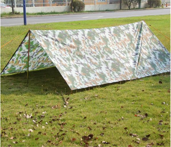 3M*3M Ultralight Camping Tarp Sun Shelter Tent Large Rain Car Tarpaulin-Sunshades & Tents-Bargain Bait Box-Tarp ACU pegs rope-Bargain Bait Box