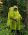 3F Ul Gear Ultralight 15D Nylon Rain Jacket Hiking Cycling Raincoat Outdoor-YUKI SHOP-15D green-Bargain Bait Box