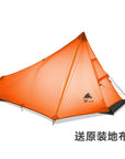 3F Ultra - Light Only 15D Coated Silicon Cangqiong 1 Outdoor Camping Tent With-Tents-Enjoy Nature-orange-Bargain Bait Box