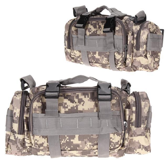 3L/6L Outdoor Military Tactical Waist Bag Waterproof Nylon Camping Hiking-Bluenight Outdoors Store-ACU 3L-Bargain Bait Box