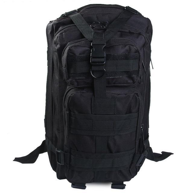 3P Tactical Backpack Military Backpack 600D Oxford Sport Bag 30L For Camping-Desire Outdoor Store-BLACK-Bargain Bait Box