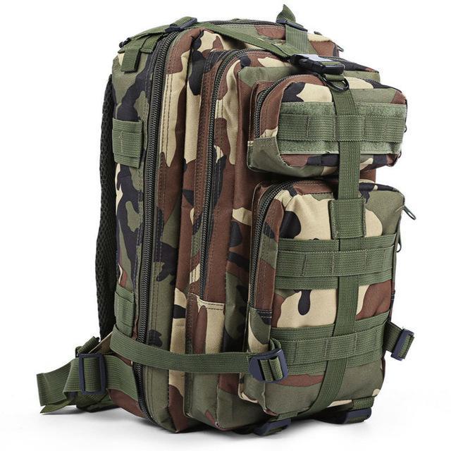 3P Tactical Backpack Military Backpack 600D Oxford Sport Bag 30L For Camping-Desire Outdoor Store-JUNGLE CAMOUFLAGE-Bargain Bait Box