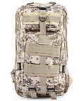 3P Tactical Backpack Military Backpack 600D Oxford Sport Bag 30L For Camping-Desire Outdoor Store-MARPAT DESERT-Bargain Bait Box