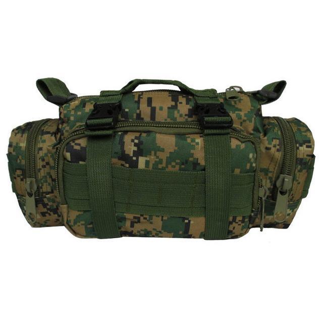 3P Tactical Waist Pack Hiking Ride Waist Pack Chest Pack Shoulder Bag Outdoor-EnjoyOutdoor Store-Jungle Digital-Bargain Bait Box