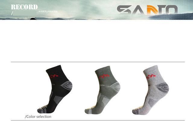 3Pairs Men'S Quick Drying Socks Coolmax Outdoor Socks For Hiking Trekking-Mount Hour Outdoor Co.,Ltd store-3 COLORS-Bargain Bait Box