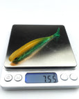 3Pc/Lot 100Mm/7.66G Vivid Soft Lures Artificiais Bait Fishing Worm 11 Colors-Rembo fishing tackle Store-A-Bargain Bait Box