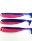 3Pc/Lot 100Mm/7.66G Vivid Soft Lures Artificiais Bait Fishing Worm 11 Colors-Rembo fishing tackle Store-J-Bargain Bait Box