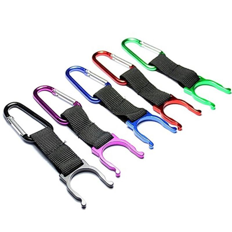3Pcs Practical Outdoor Sports Camping Hiking Survival Traveling Key Carabiner-U have a nice day-Bargain Bait Box