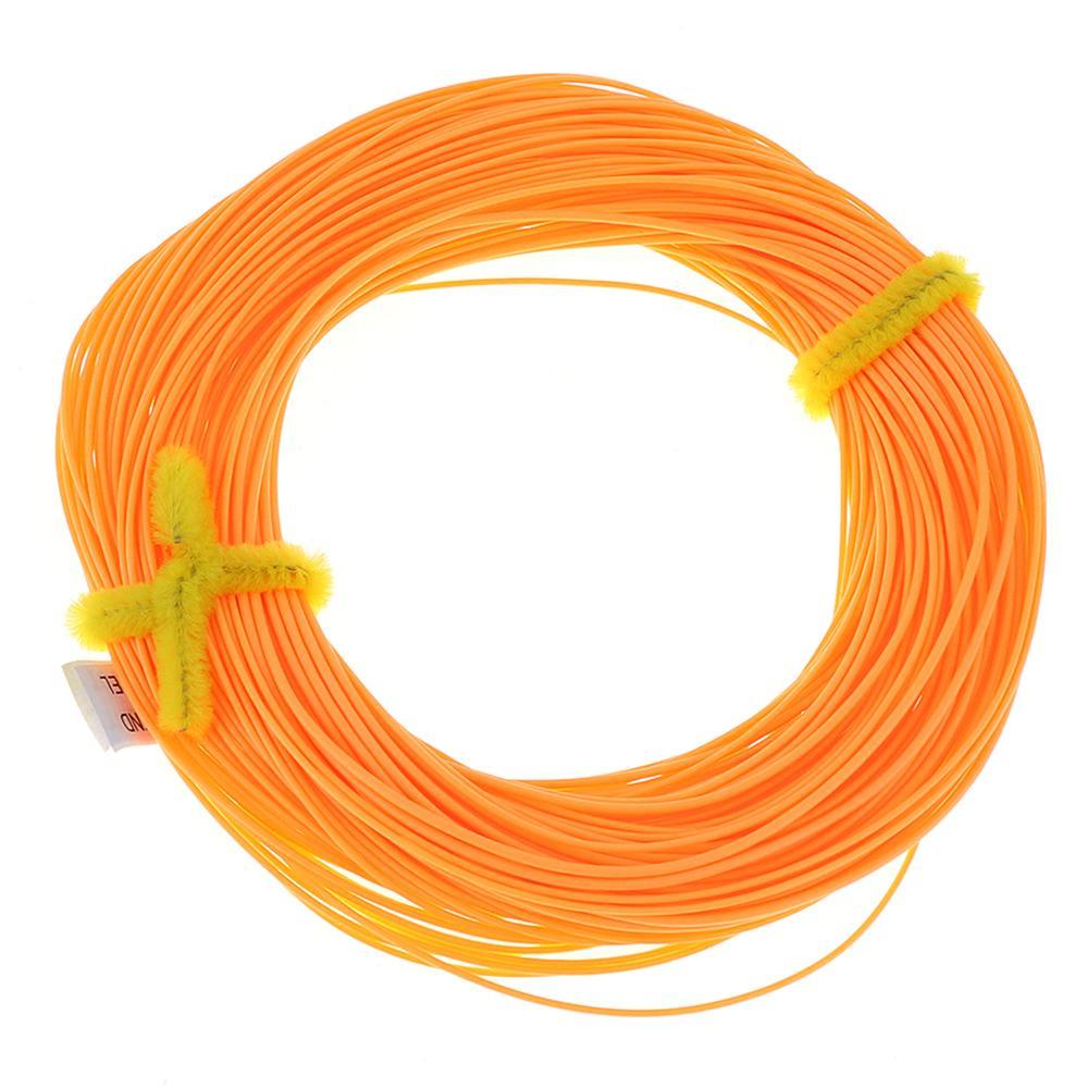 4 Colors Optional 100 Feet Wf4F Weight Floating Fly Fishing Line Forward-LoveSport Store-Yellow-Bargain Bait Box
